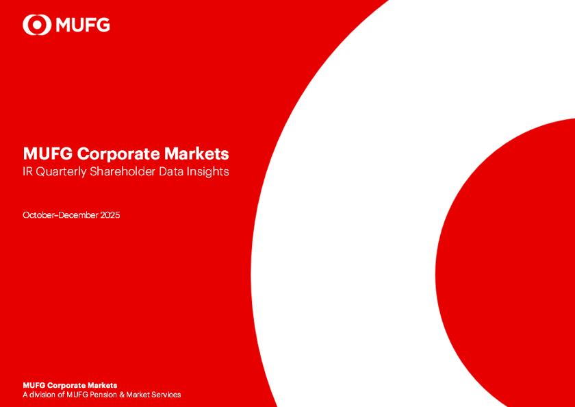 IR Quarterly Shareholder Data Insights Q4 2025